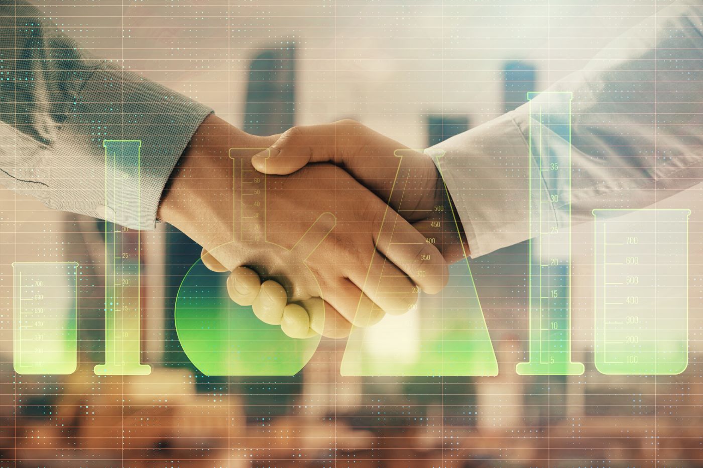 Handshake Handshake Chemistry